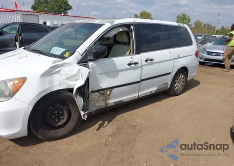 2009 Honda Odyssey Lx from USA, damaged, VIN 5FNRL38279B036045
